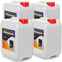 Los mejores  - 20 Litros Bioetanol para Chimeneas Etanol de origen Vegetal en Garrafas de 5 Litros